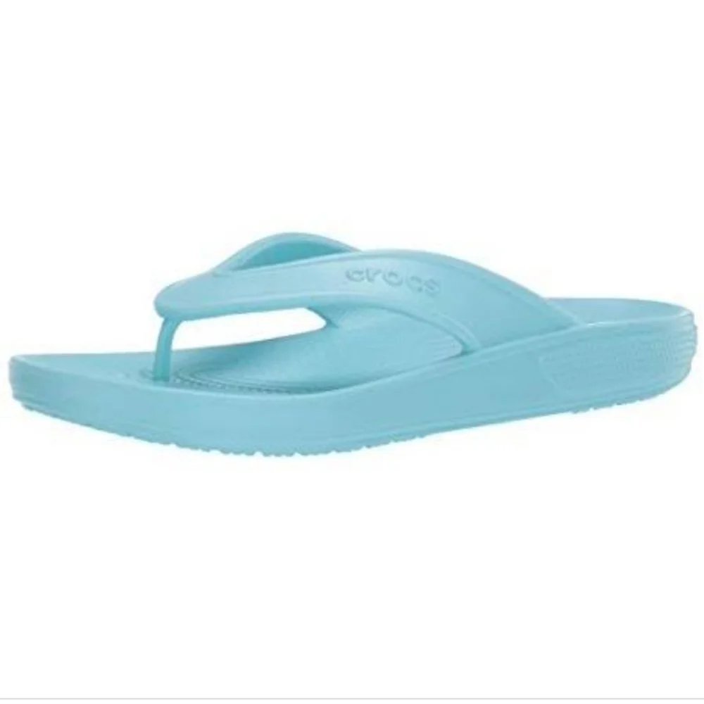 Crocs Kids Girls Outdoor Rubber Sandals Flip Flop shoes sz J1